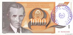1000 Dinara BOSNIEN-HERZEGOWINA  1992 P.002a fVZ