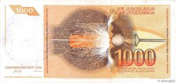 1000 Dinara BOSNIA HERZEGOVINA  1992 P.002a VF+