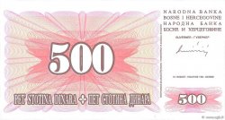 500 Dinara BOSNIA-HERZEGOVINA  1994 P.045a FDC