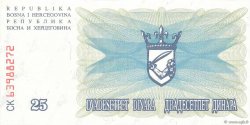 25000 Dinara BOSNIA-HERZEGOVINA  1993 P.054a FDC