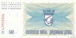 25000 Dinara BOSNIA HERZEGOVINA  1993 P.054d UNC