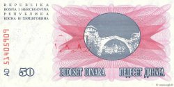 50000 Dinara BOSNIA-HERZEGOVINA  1993 P.055b FDC