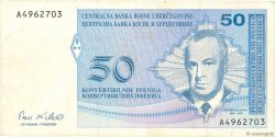 50 Convertible Pfeniga BOSNIA-HERZEGOVINA  1998 P.057a MBC
