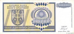 1000000 Dinara BOSNIA HERZEGOVINA  1993 P.142a