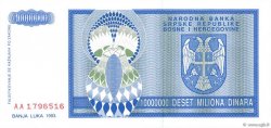 10000000 Dinara BOSNIA-HERZEGOVINA  1993 P.144a FDC
