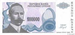 1000000 Dinara BOSNIA E ERZEGOVINA  1993 P.155a FDC