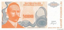 5000000 Dinara BOSNIE HERZÉGOVINE  1993 P.156a NEUF