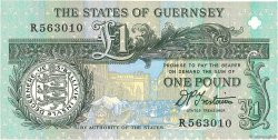 1 Pound GUERNESEY  1991 P.52b