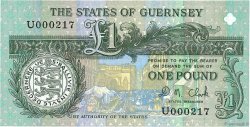 1 Pound GUERNSEY  1996 P.52c UNC