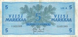 5 Markkaa FINLANDIA  1963 P.103a BC+