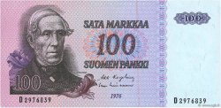 100 Markkaa FINLANDIA  1976 P.109a EBC+