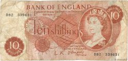 10 Shillings INGLATERRA  1961 P.373a RC