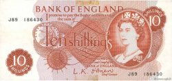 10 Shillings ENGLAND  1961 P.373a SS