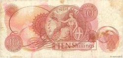 10 Shillings ENGLAND  1962 P.373b VG