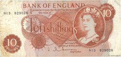 10 Shillings ENGLAND  1962 P.373b fS