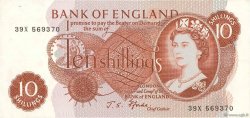 10 Shillings ENGLAND  1966 P.373c fVZ