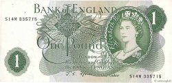 1 Pound Remplacement ANGLETERRE  1966 P.374e