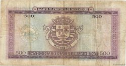 500 Escudos MOZAMBIQUE  1967 P.110a pr.TB