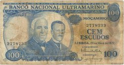 100 Escudos MOZAMBIQUE  1972 P.113 B
