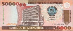 50000 Meticais MOZAMBIQUE  1993 P.138 MBC