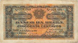 50 Centavos MOZAMBICO Beira 1919 P.R03a MB