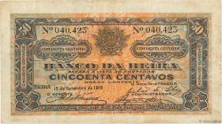 50 Centavos MOZAMBIQUE Beira 1919 P.R03b BC+