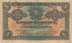 5 Libras Esterlinas MOZAMBICO Beira 1919 P.R21