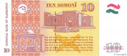 10 Somoni TADJIKISTAN  1999 P.24 NEUF