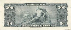 500 Cruzeiros BRASILE  1961 P.172a SPL