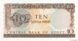 10 Pounds EGIPTO  1965 P.041 SC+