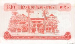 10 Rupees MAURITIUS  1967 P.31c AU+