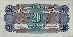 20 Cents CHINA  1931 P.0203 fST+