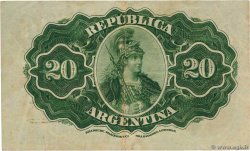 20 Centavos ARGENTINA  1895 P.229a BC+