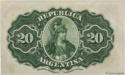 20 Centavos ARGENTINIEN  1895 P.229a VZ+