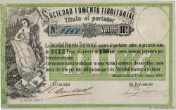 10 Pesos URUGUAY  1868 PS.481 EBC