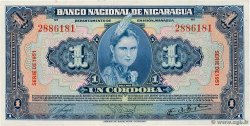 1 Cordoba NICARAGUA  1951 P.091b q.FDC