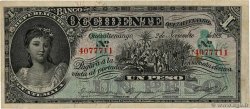 1 Peso GUATEMALA Quezaltenango 1921 PS.175b SS