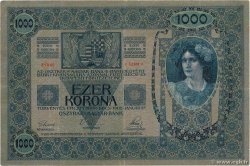 1000 Kronen AUSTRIA  1902 P.008a VF+