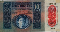 10 Kronen AUSTRIA  1919 P.051a MBC