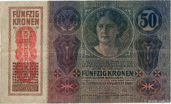 50 Kronen AUSTRIA  1919 P.054a MB