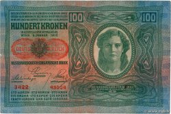 100 Kronen AUSTRIA  1919 P.056 MBC