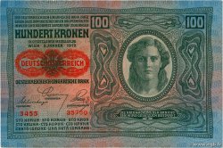 100 Kronen AUSTRIA  1919 P.056 AU