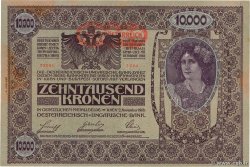10000 Kronen AUSTRIA  1919 P.066 VF