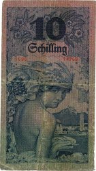 10 Schilling AUSTRIA  1927 P.094 VG