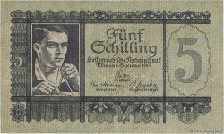 5 Schilling AUTRICHE  1945 P.121 TTB