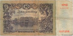 10 Schilling AUSTRIA  1950 P.128 B