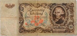 20 Schilling AUSTRIA  1950 P.129a G