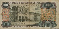 100 Schilling AUSTRIA  1960 P.138a RC+