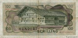 100 Schilling AUSTRIA  1969 P.145a q.MB