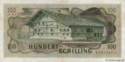 100 Schilling AUSTRIA  1969 P.145a BB